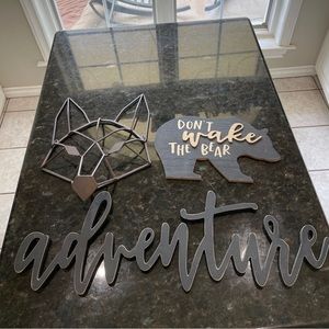 Woodland nursery decor